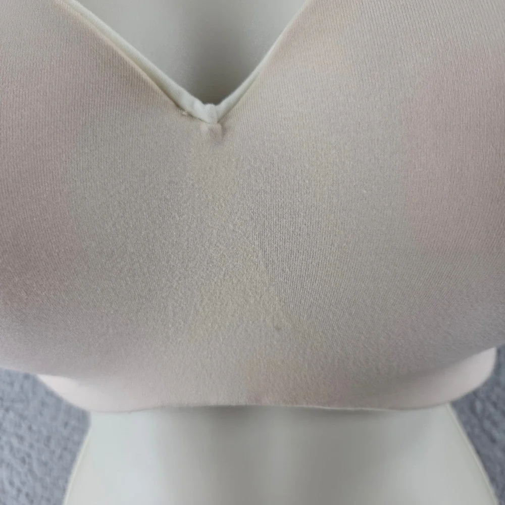 Lilyette‎ Bra Womens 42C Beige Strapless Convertible Underwire Multiway